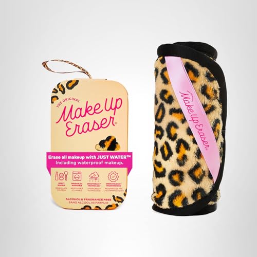 MakeUp Eraser PRO Leopard lifestyle shot suggests simple daily skincare ritual.