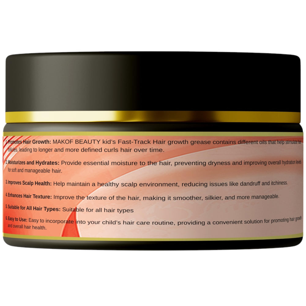 MAKOF BEAUTY Rosemary and Amla oil pour demonstrates nourishing scalp shine.