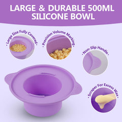 Makupala at-home wax kit unboxed for private DIY sessions