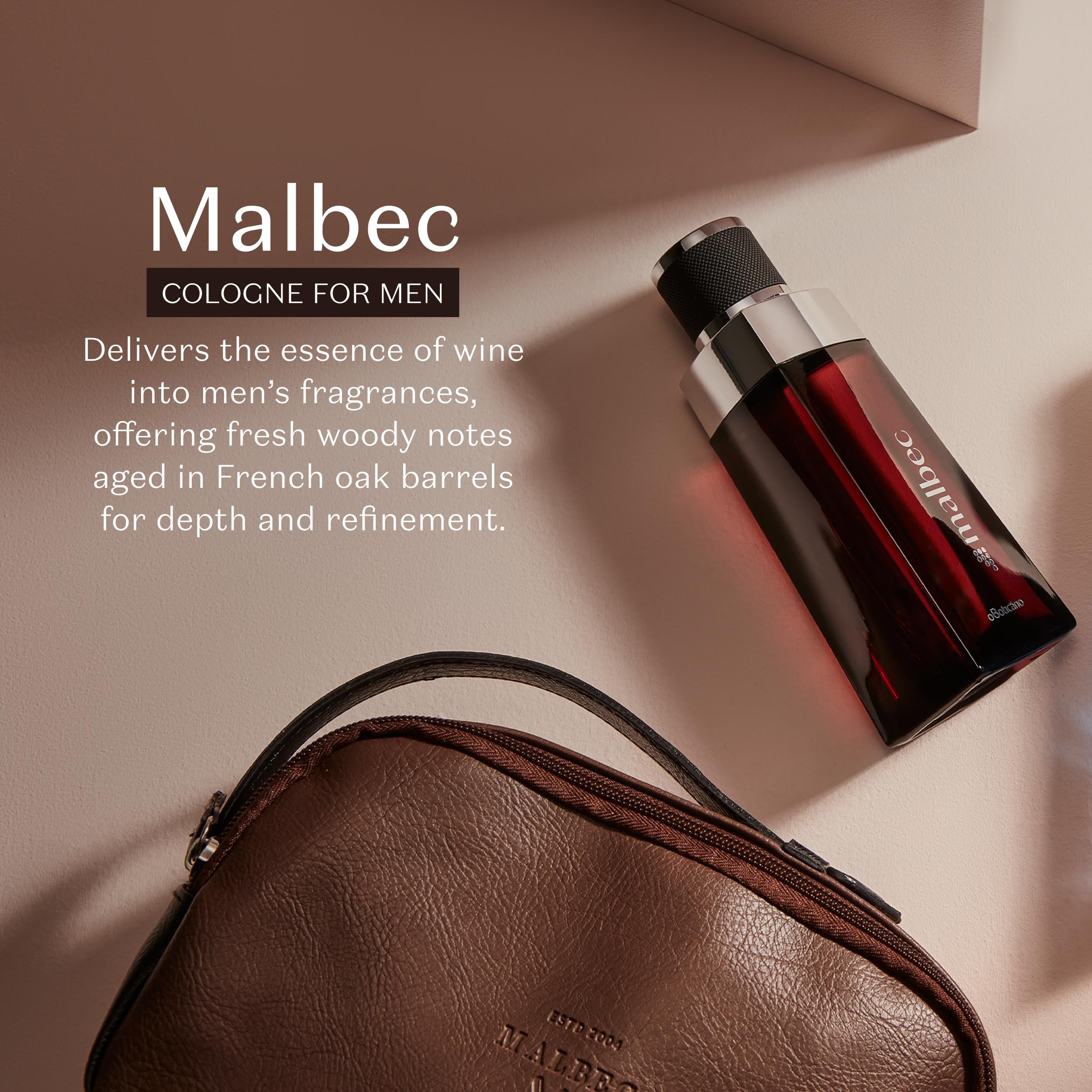Malbec Classic EDT cruelty-free packaging underscores Brazil-made quality and ethical sourcing