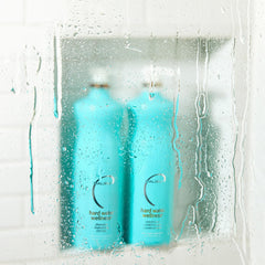 Malibu C Hard Water Wellness Conditioner bottle boosts hydration and smoothness.