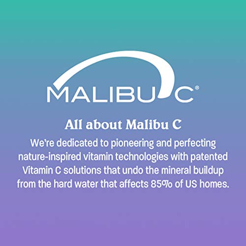 Malibu C Hard Water Wellness Shampoo wet hair application demonstrates easy detangler prep