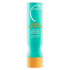 Malibu C Hydrate bottle shows color-safe hydration for vibrant color-treated hair.