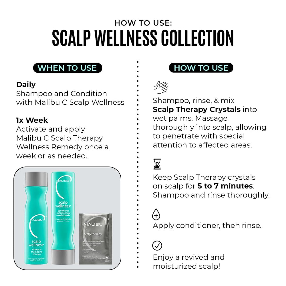 Malibu C Scalp Wellness Shampoo lather close-up showing gentle cleansing.