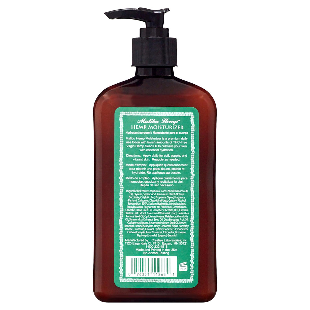 Malibu Hemp Oil ingredient closeup — vitamin-rich nourishment for skin