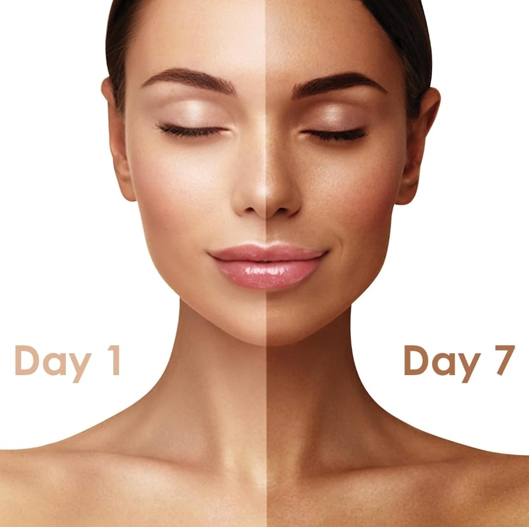 Malibu Tan Hemp Golden Glow ingredients display hemp oil inclusion for nourishing skin benefits.