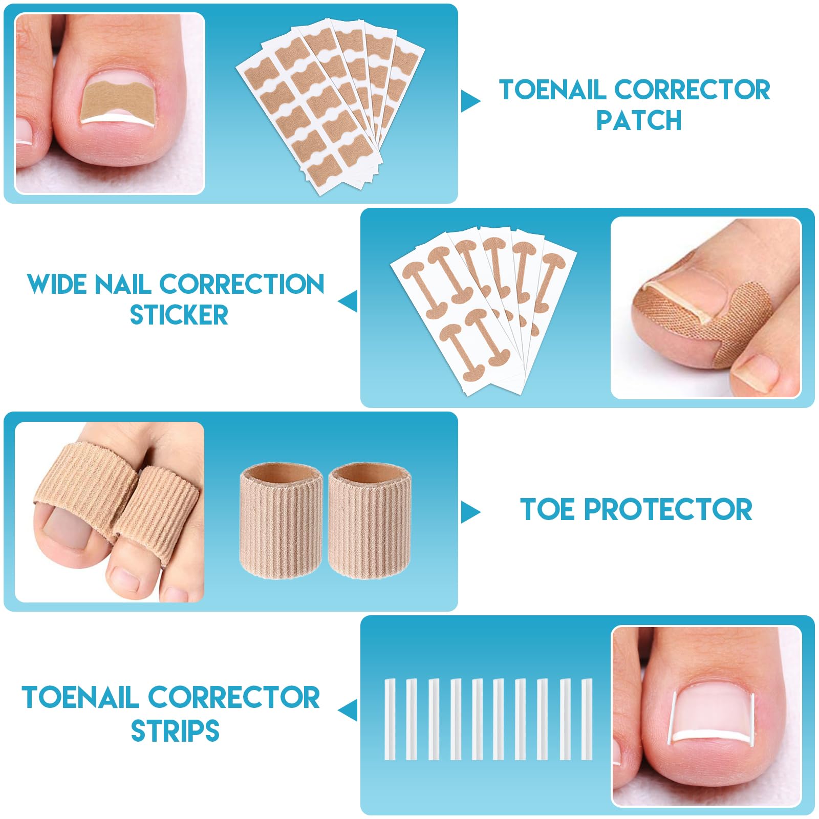 Maliyscent ingrown toenail lifter shown in use for lift and control