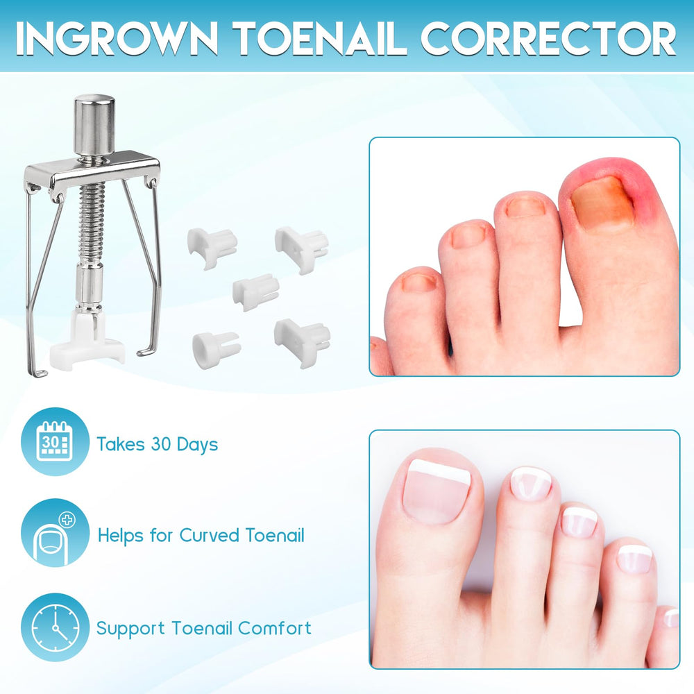 Maliyscent toe protectors with tools offering gentle protection during routine care
