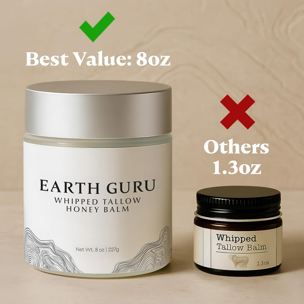 MalloMe Earth Guru XL Manuka honey drops suggest soothing, glowing skin.