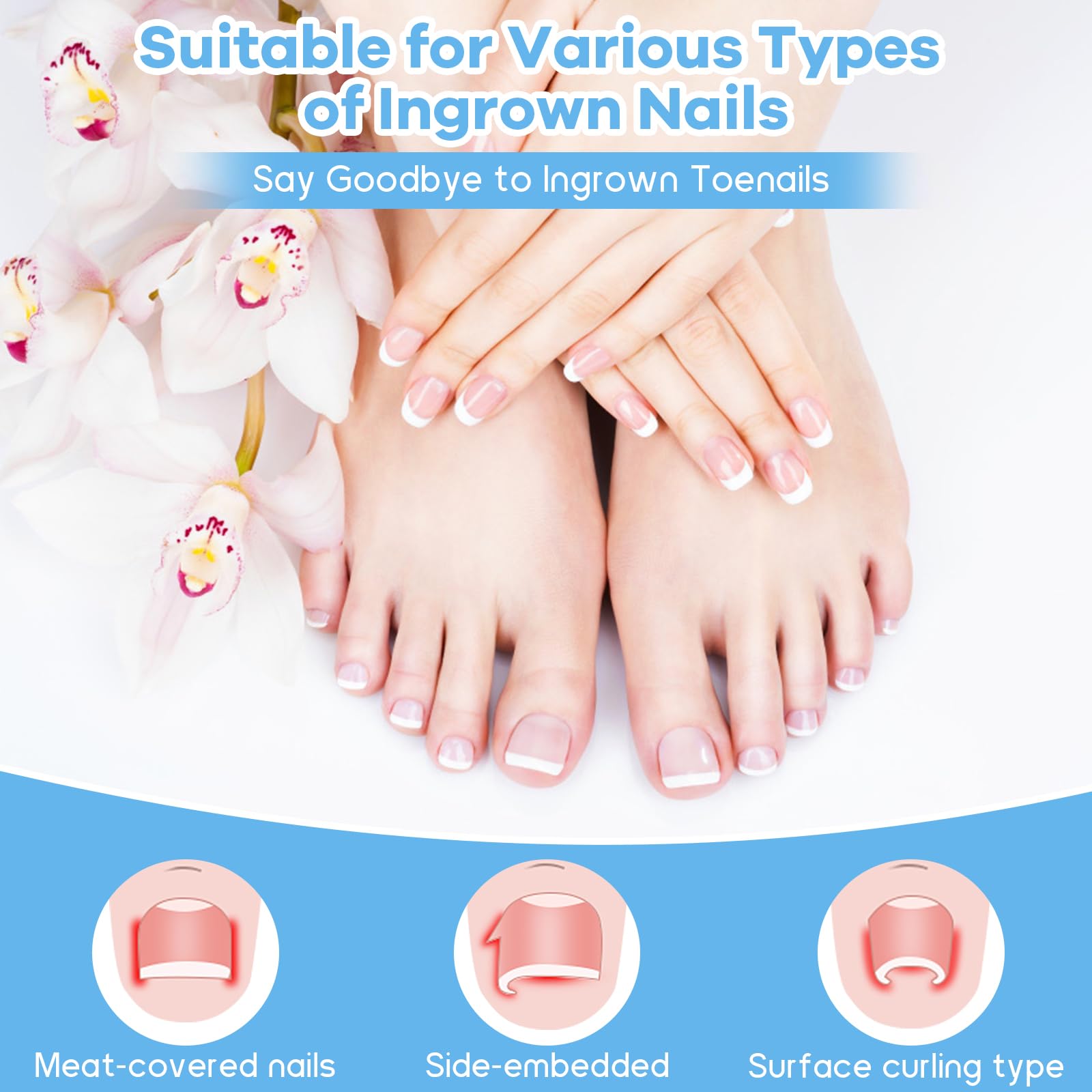 Maliyscent pedicure-tools-set with clippers and lifter for professional-like home care