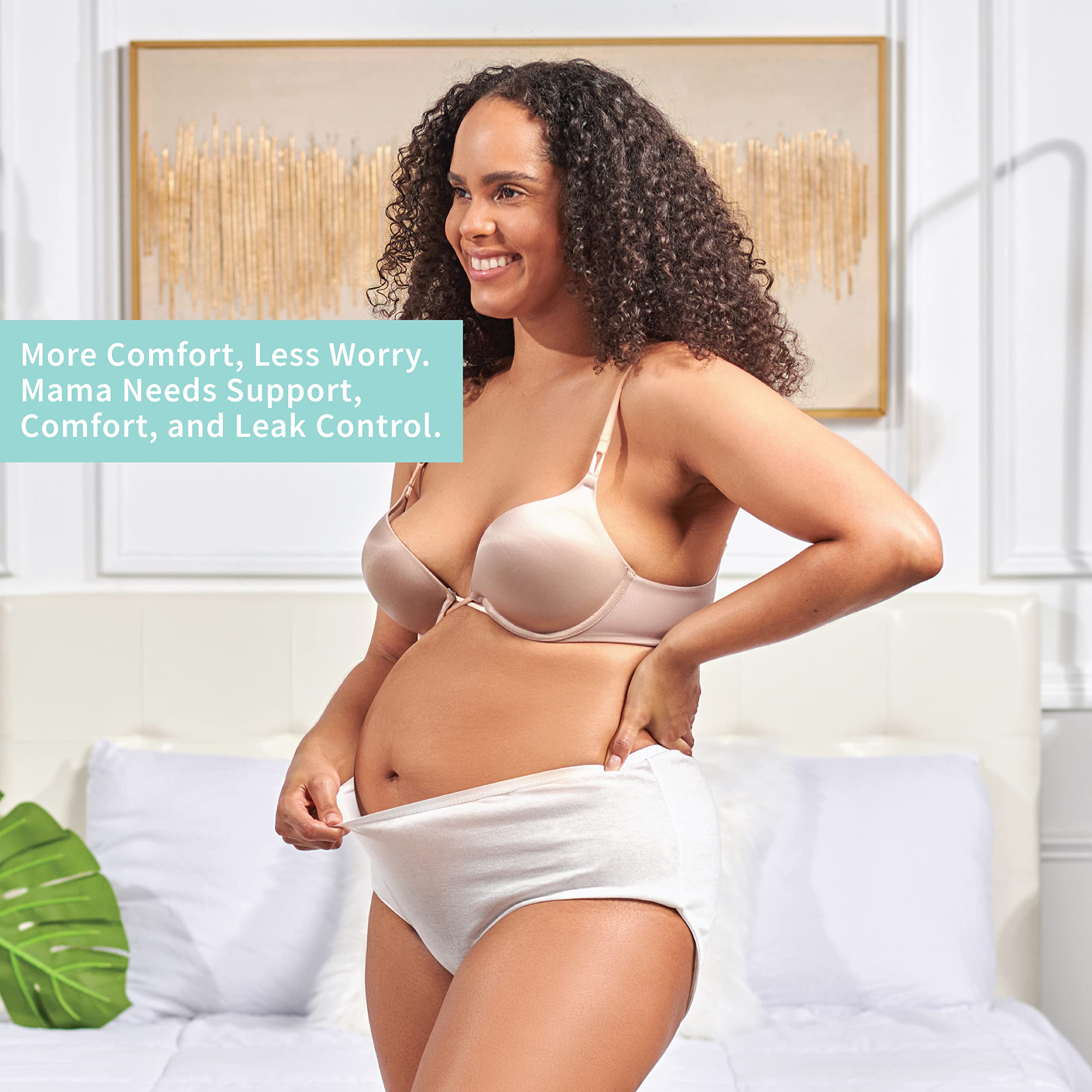 Mama & Wish instant-ice-maxi-pads offer targeted cooling comfort after birth.