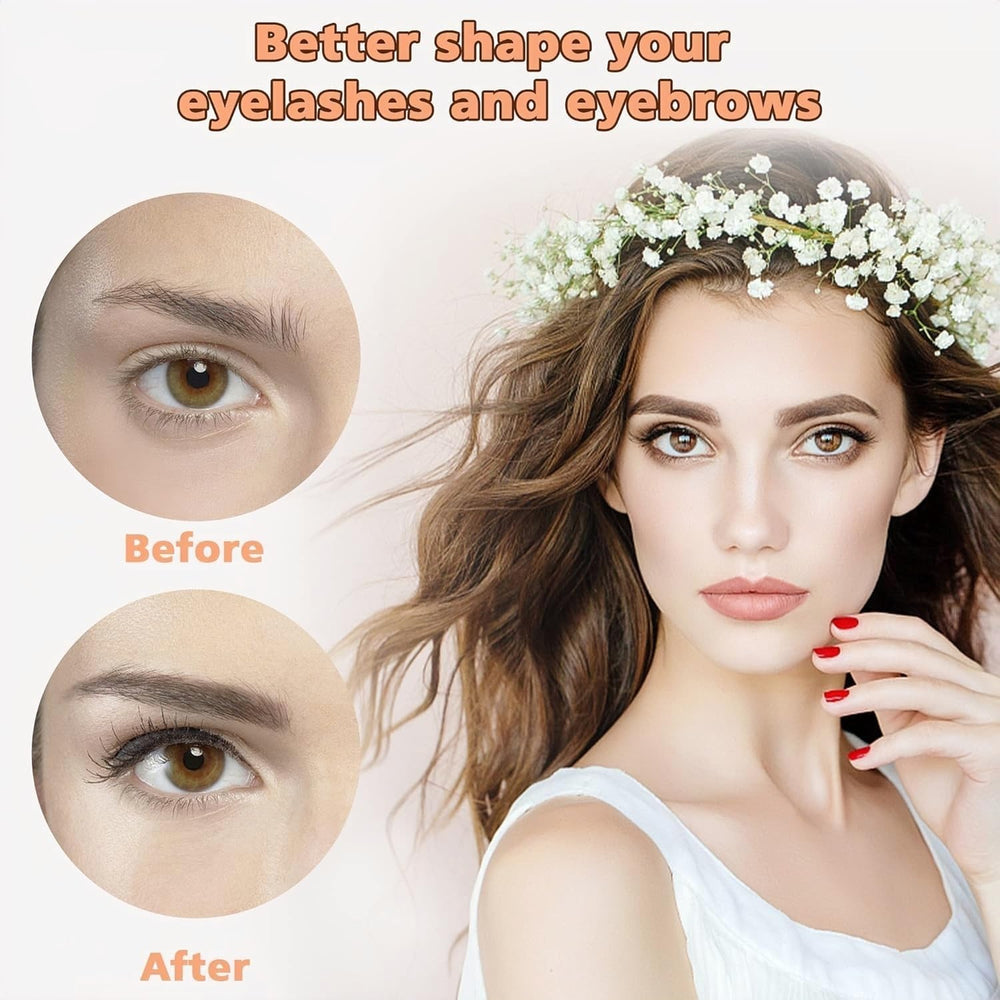 Mamxwaga bendable eyelash brush head reaches inner lashes for neat separation