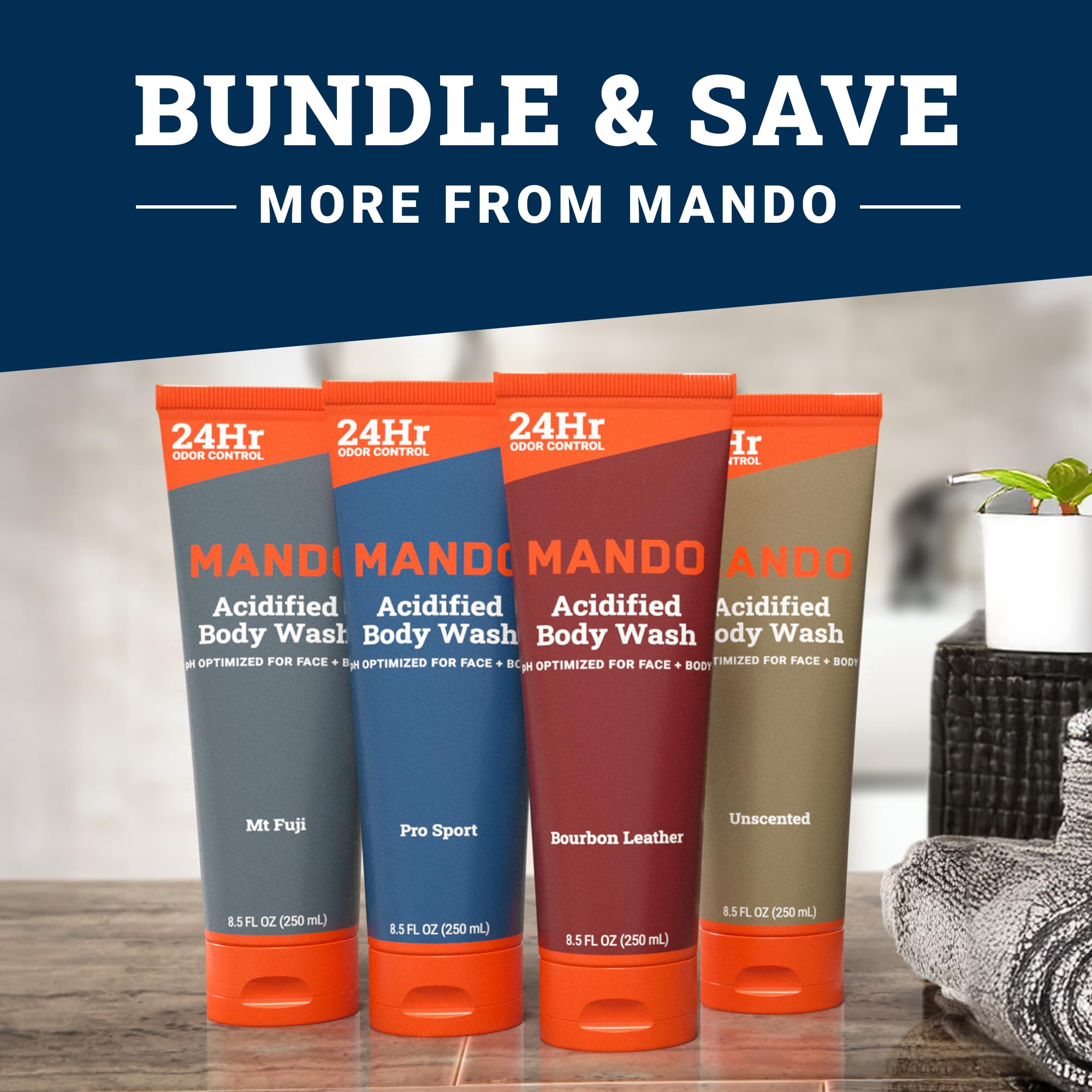Mando Acidified Body Wash mandelic acid ingredient focus