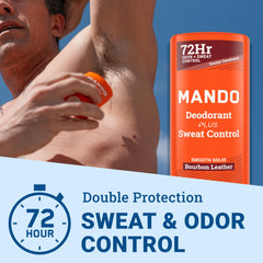 Mando Pro Sport packaging keeps you ready for workouts with dependable sweat and odor protection.