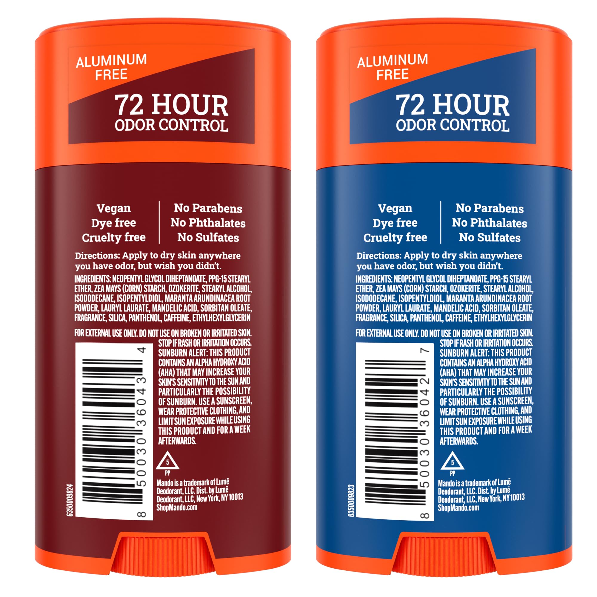 Mando Bourbon Leather and Pro Sport scents lineup offers variety for routines
