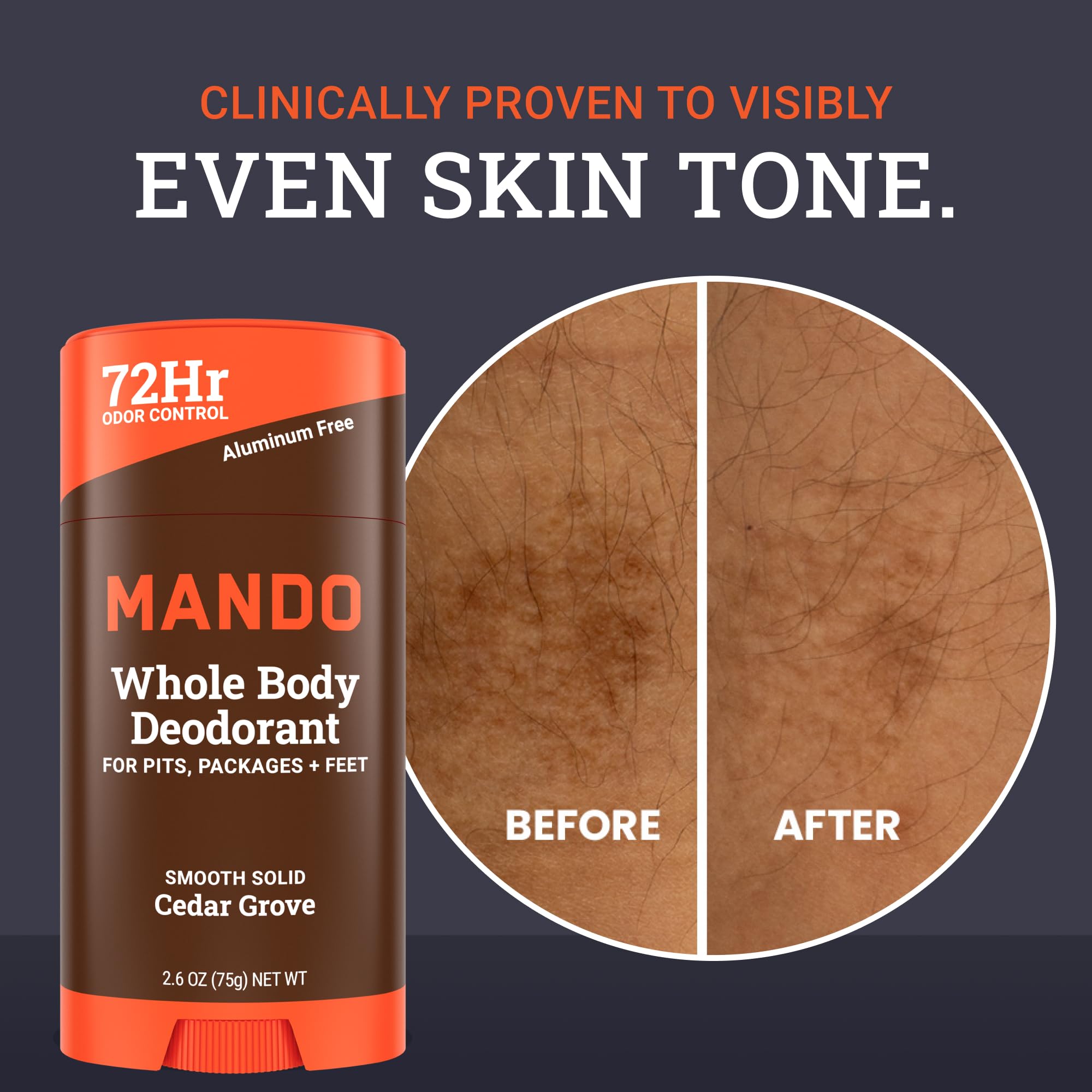 Mando Cedar Grove ingredient highlights graphic