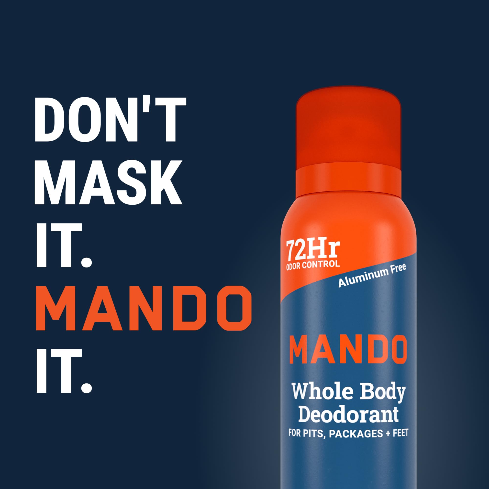 Mando Fresh-all-day scene conveys reliable odor management during activity.