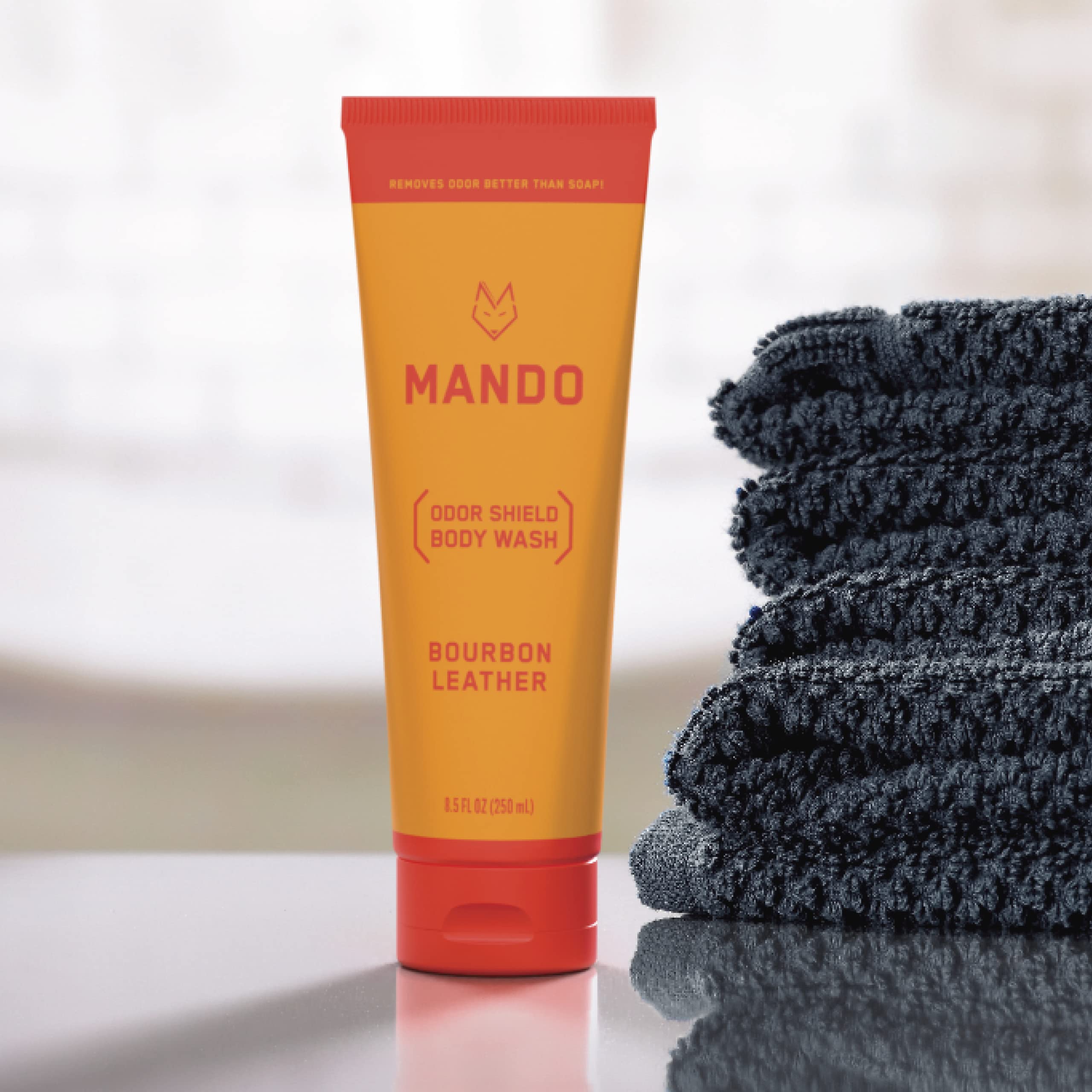Mando Odor Shield packaging front showcases complete branding.