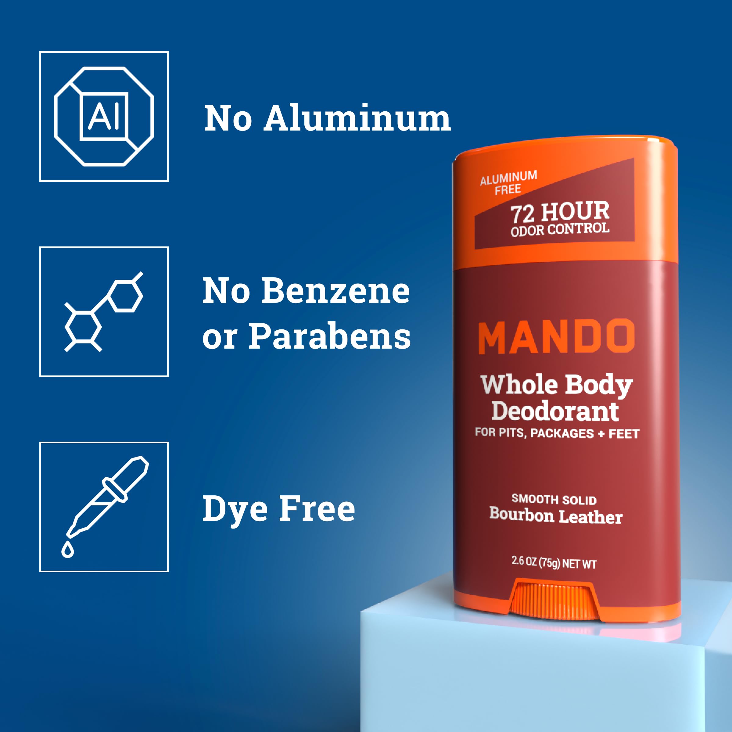 Mando two-pack packaging highlights value and convenience for daily use.