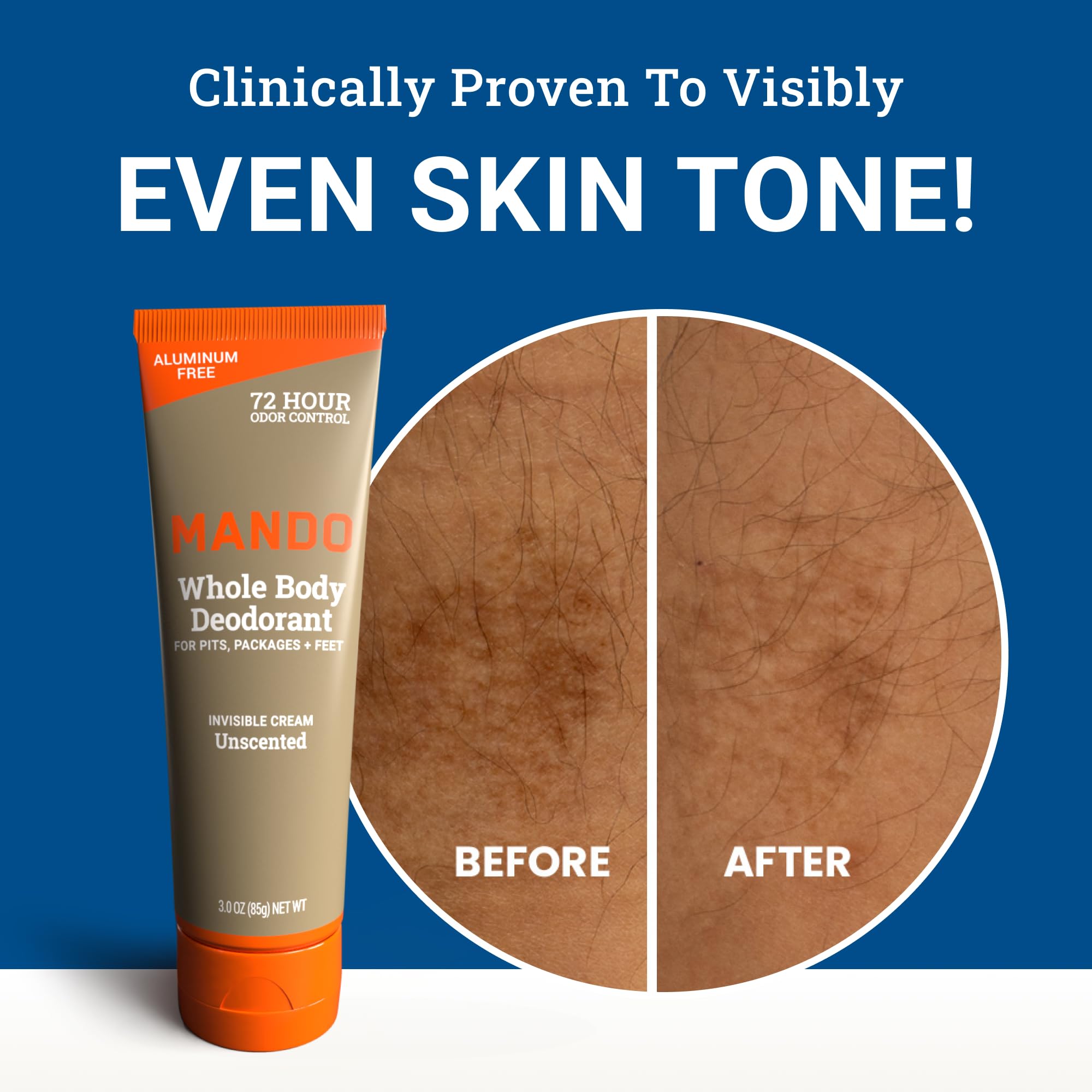 Mando application-glide demonstrates easy rub-in for pits and more.