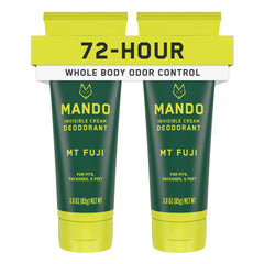 Mando Mt Fuji deodorant jar front view for all-day odor control