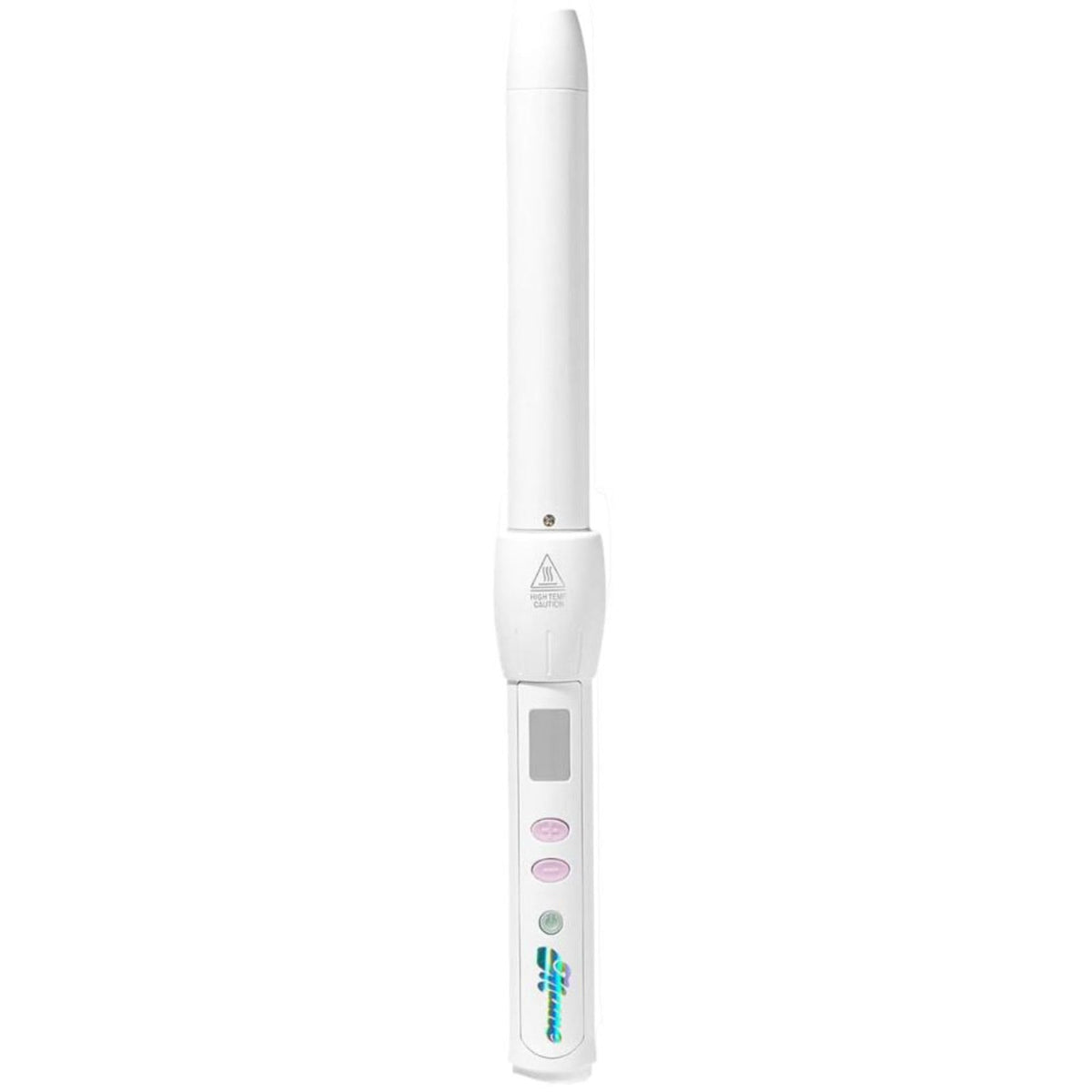 Mane 1 Inch Curling Wand barrel close-up with ceramic coating for smooth, frizz-free curls.