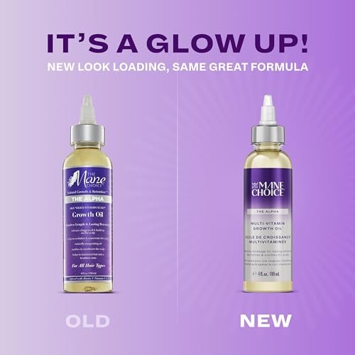 Alpha Multi-Vitamin Scalp Oil being applied to scalp for revitalizing nourishment.