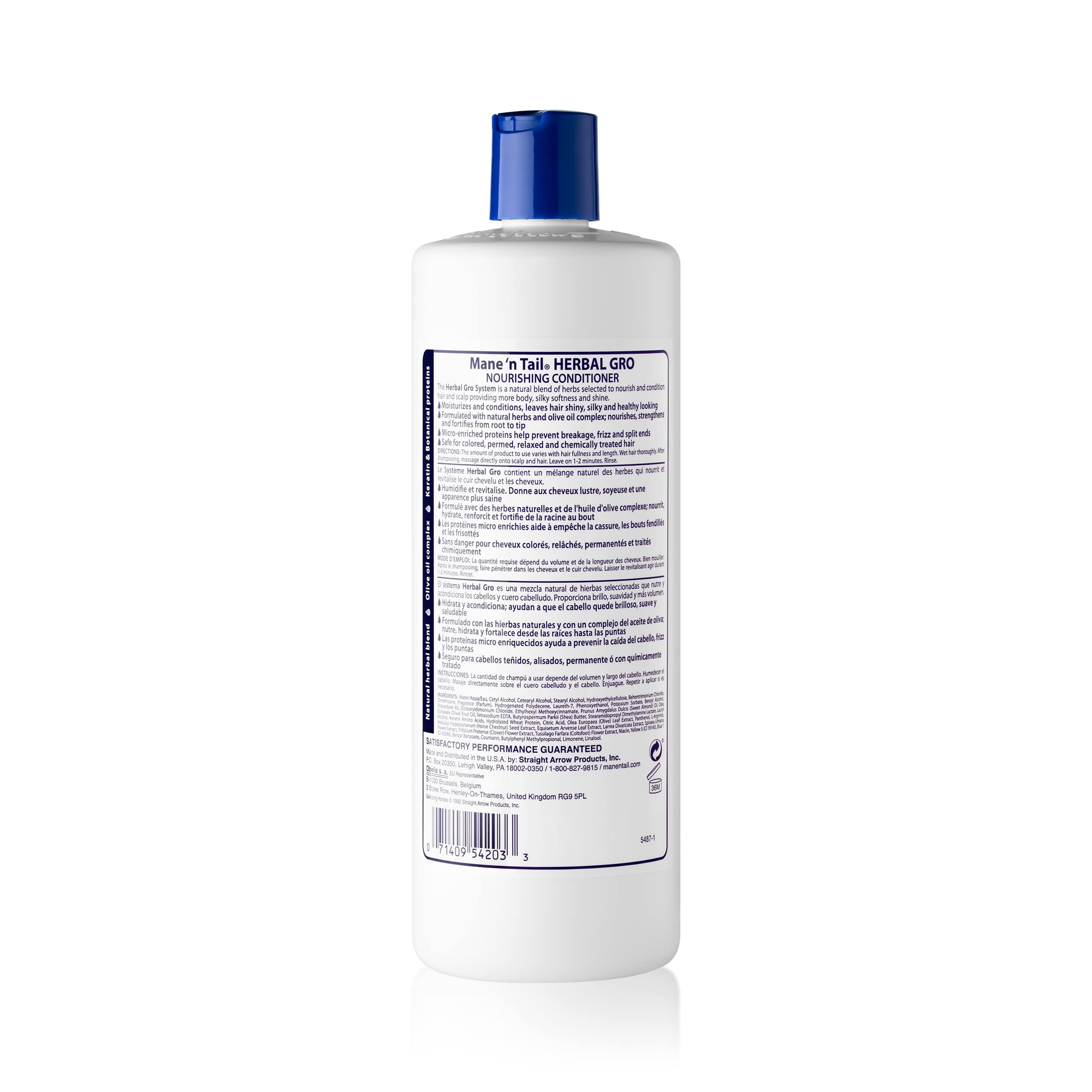 Mane 'n Tail Herbal-Gro shampoo application demonstrates easy lather and even distribution.