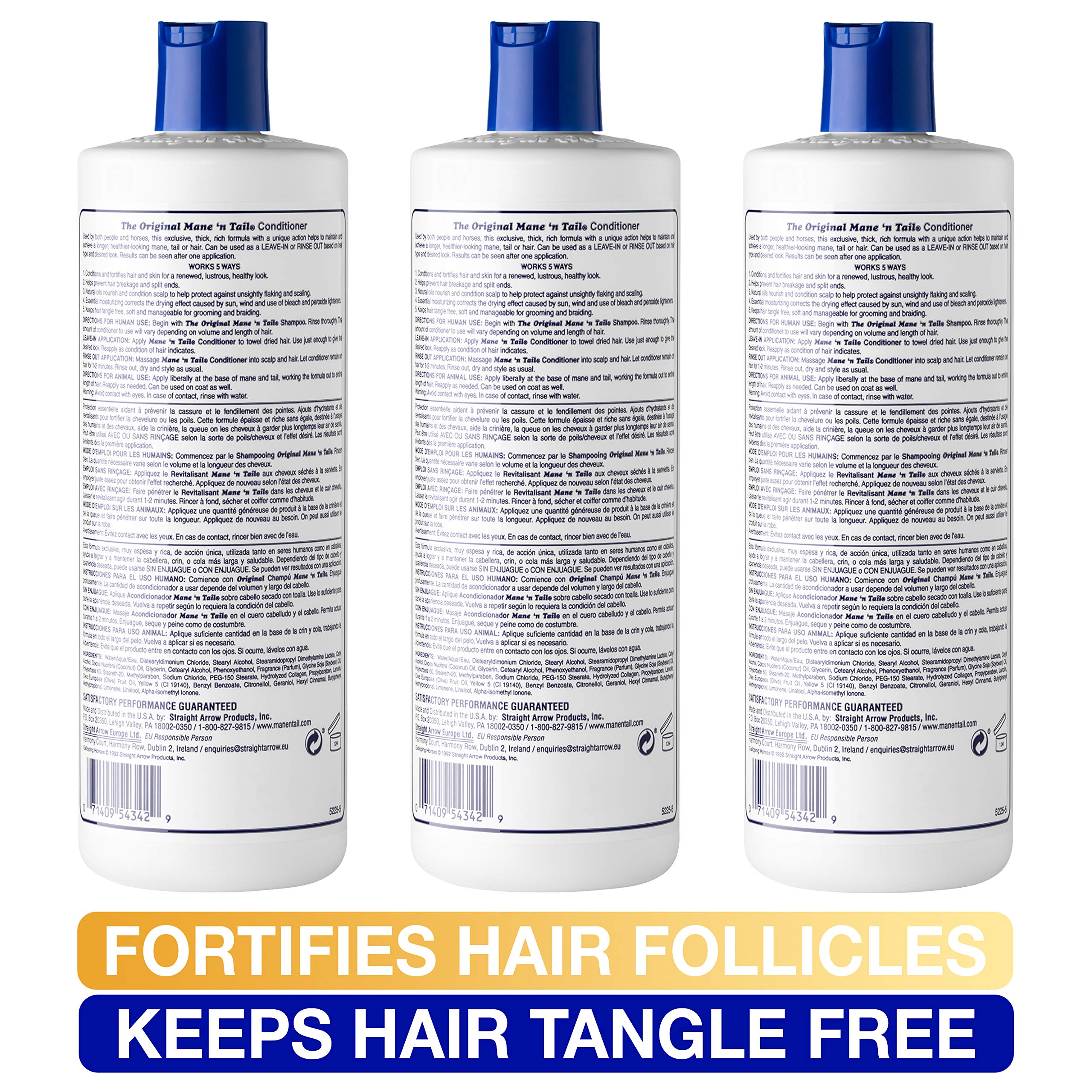 mane-n-tail-leave-in-conditioning provides hydration and added manageability