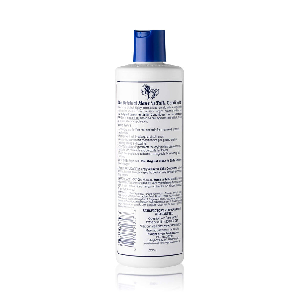 Mane 'n Tail Moisturizer Texturizer application on mane demonstrates smoother, shinier coat