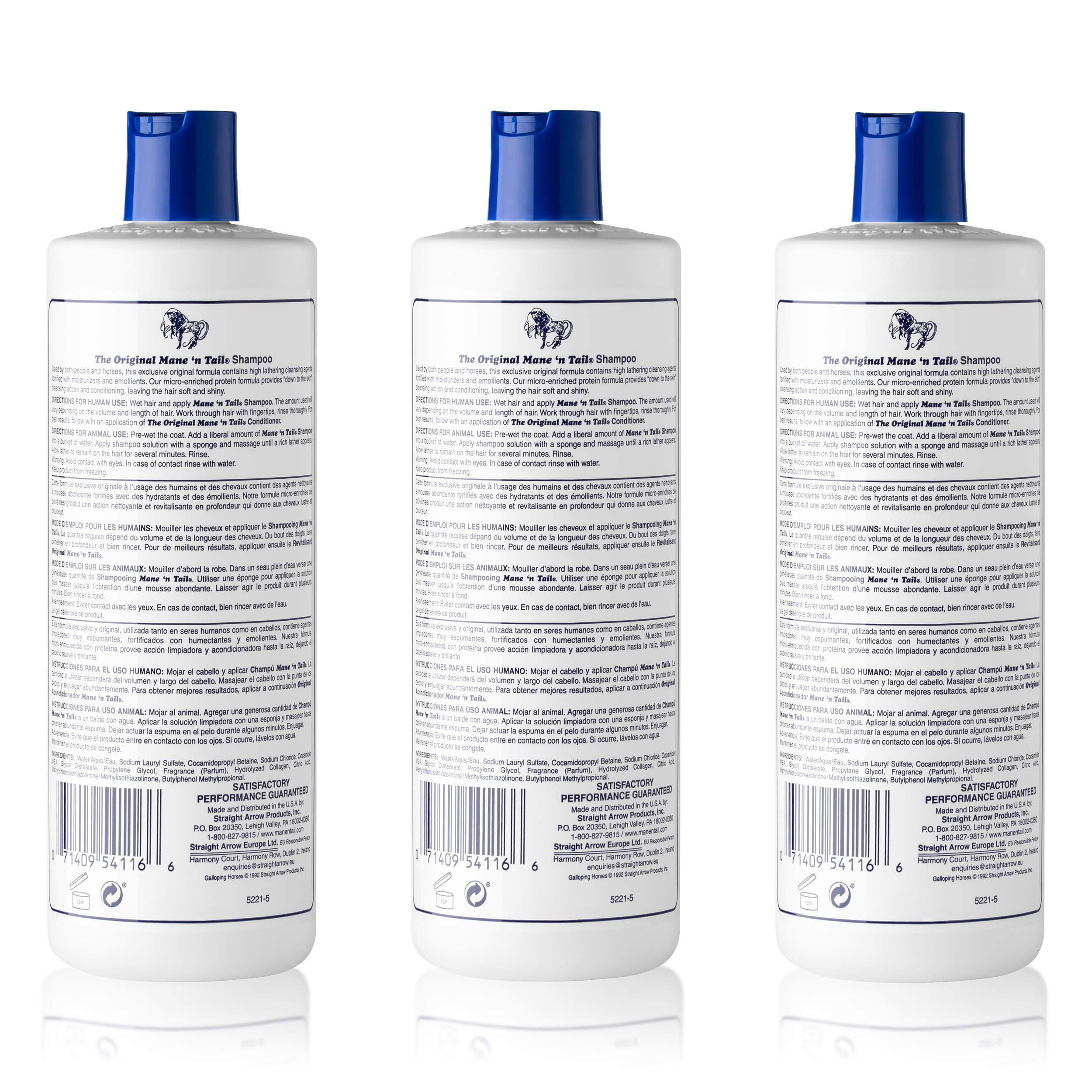 Mane 'n Tail Original Formula close-up shows smoother, shinier hair