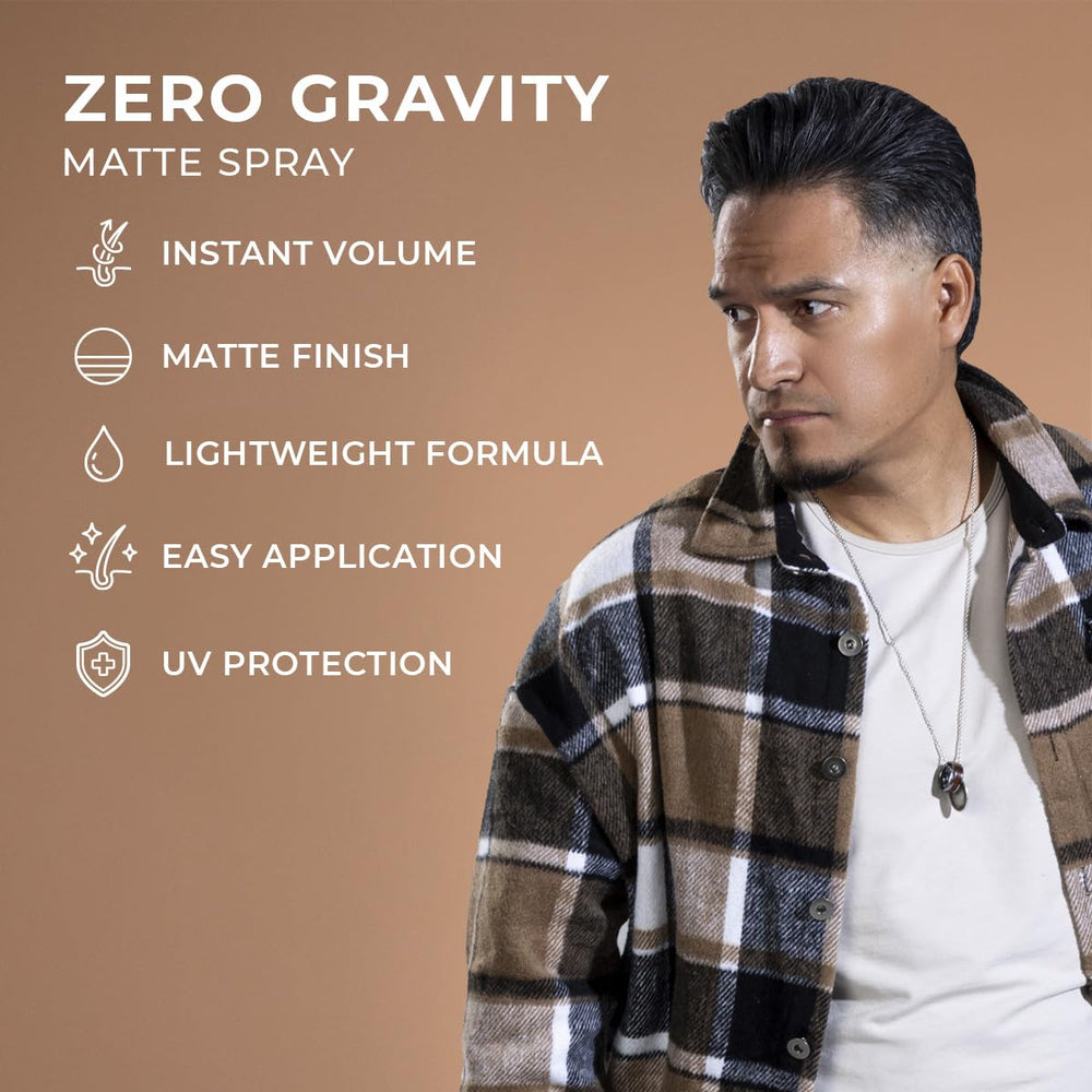 Mane Tame Zero-Gravity demonstrating buoyant hair volume without weight
