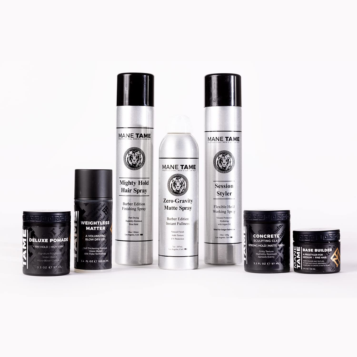Mane Tame Zero-Gravity matte finish on styled hair look
