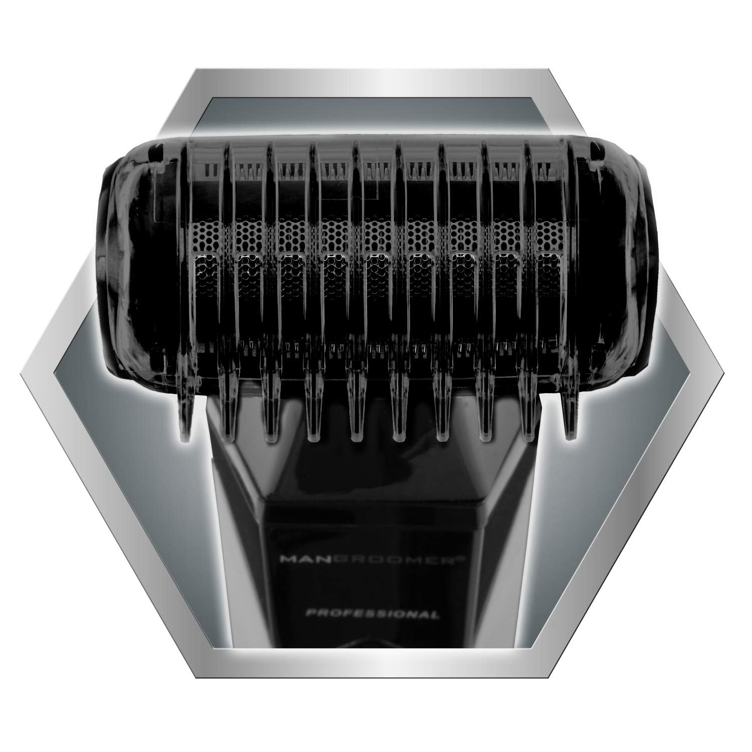 MANGROOMER 2.0 battery/charging indicator light for easy session planning.