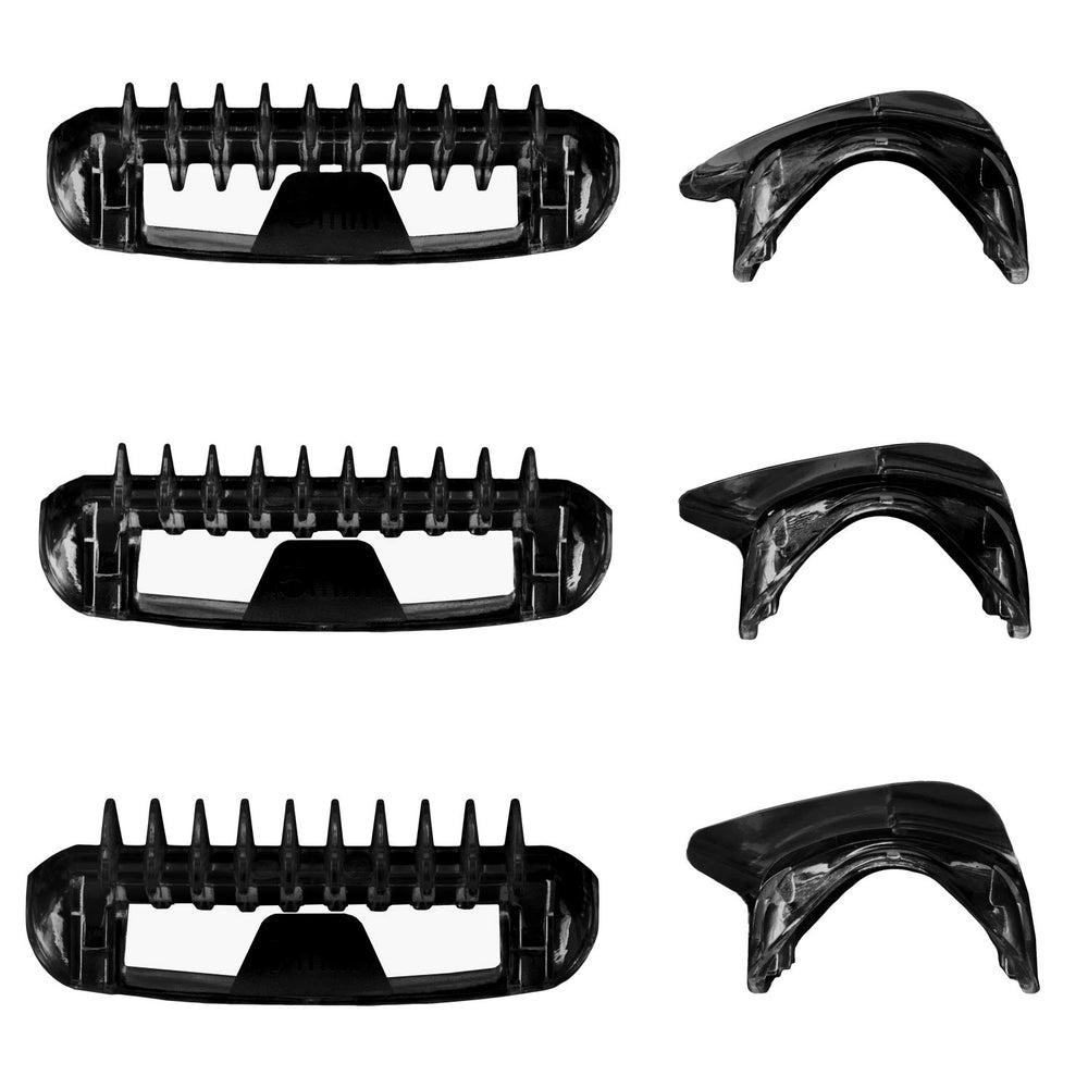 MANGROOMER 2.0 stainless steel blades delivering durable, sharp trimming performance.