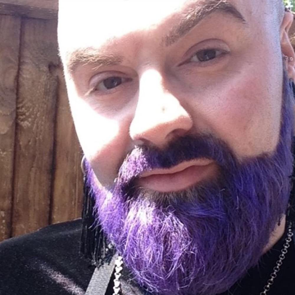MANIC PANIC Electric Amethyst after color reveals vivid, lasting finish.