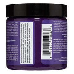 MANIC PANIC Electric Amethyst color swatches help plan vibrant looks and cross-shade blending.