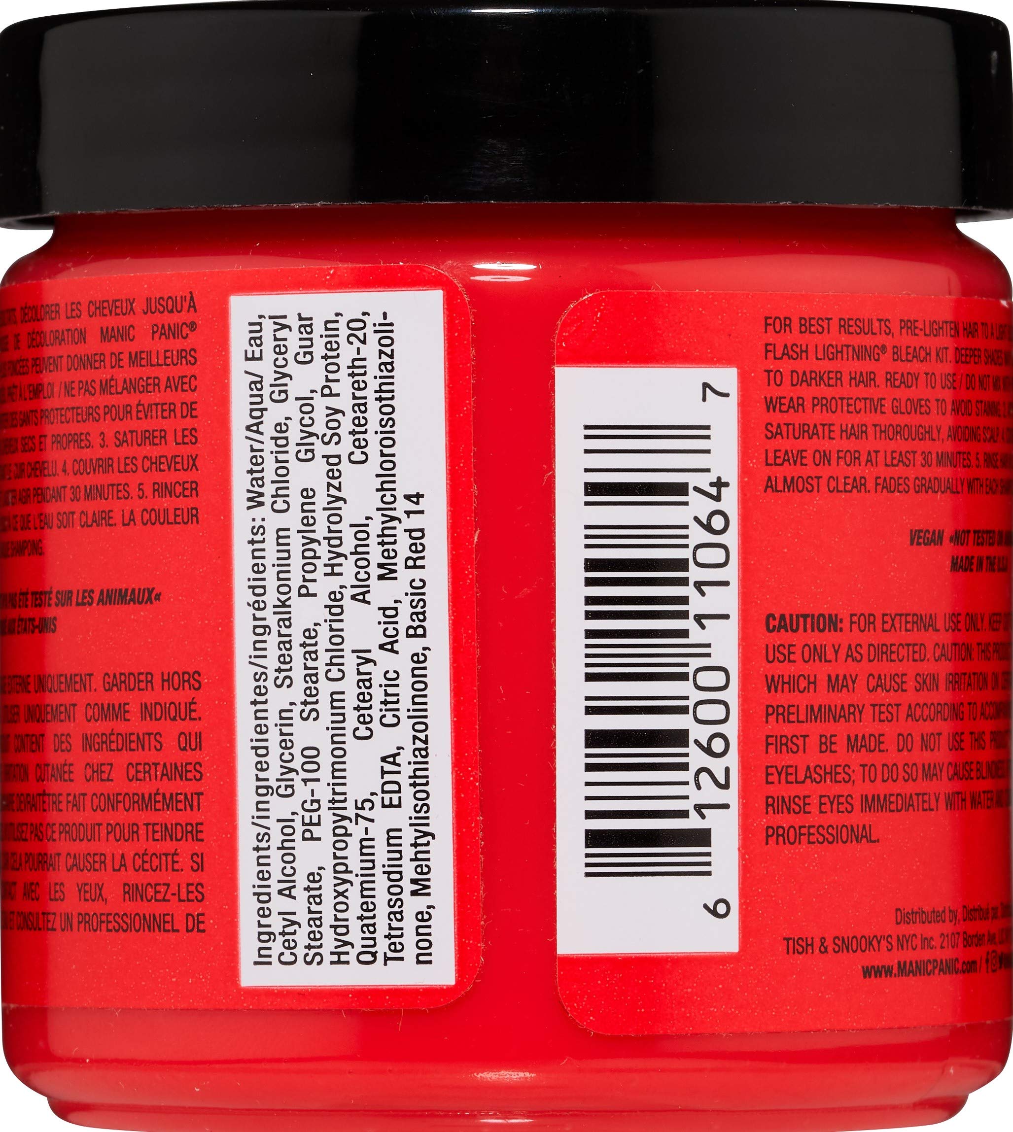 MANIC PANIC Electric Pink Pussycat color mixing demonstrates customizable shade options.