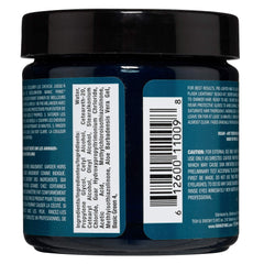 MANIC PANIC Enchanted Forest on wet hair shows bold teal shade application