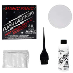 MANIC PANIC gloves included for at-home processing protection