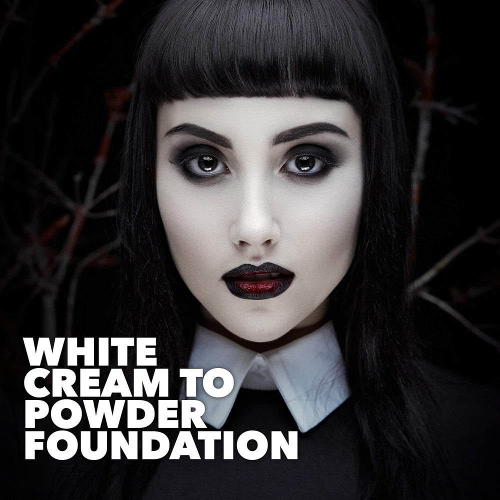 MANIC PANIC Goth White Foundation cosplay-ready base supports dramatic character makeup