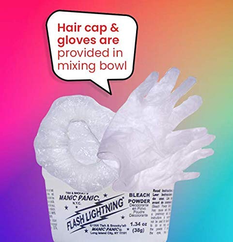 MANIC PANIC plastic cap for heat retention and consistent lift during processing