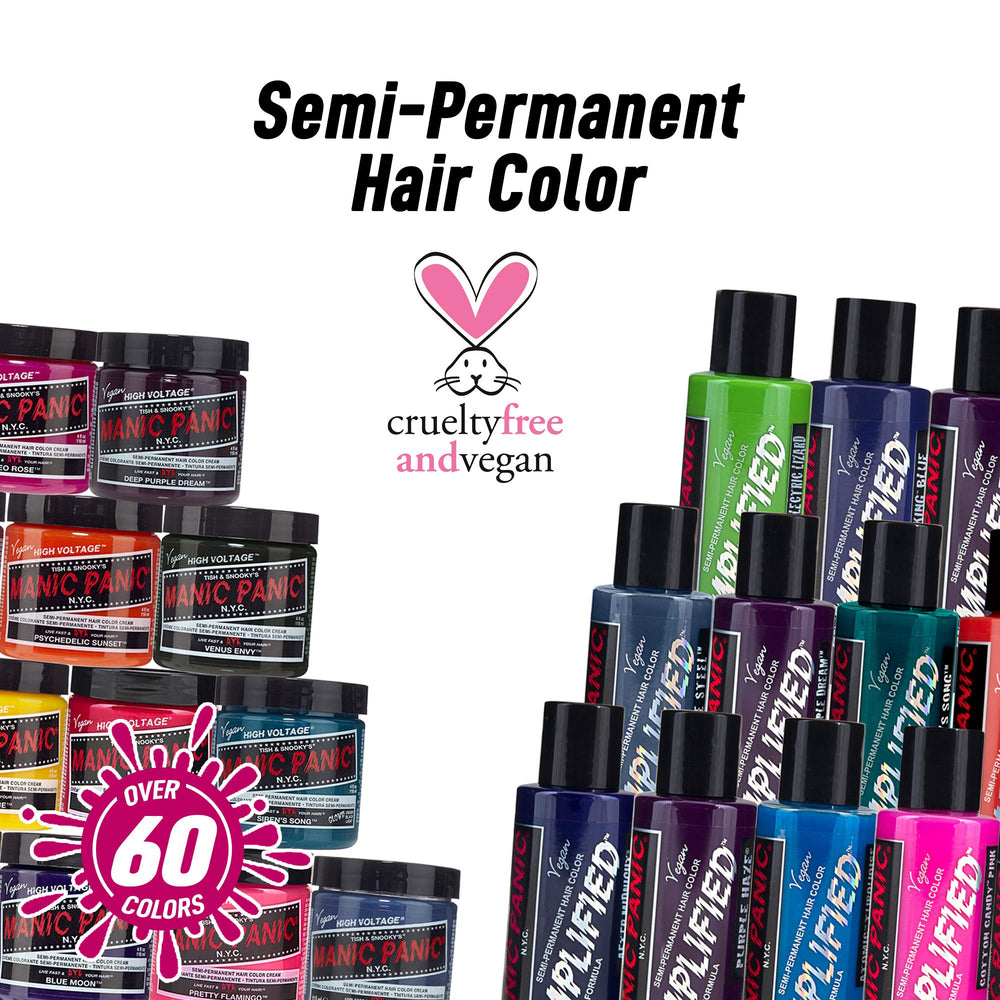 MANIC PANIC Raven - fórmula vegana y libre de crueldad para cuidado responsable.