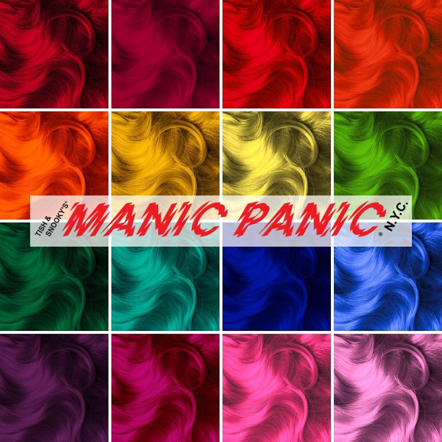 MANIC PANIC tint brush and cap inside tub for ready-use application