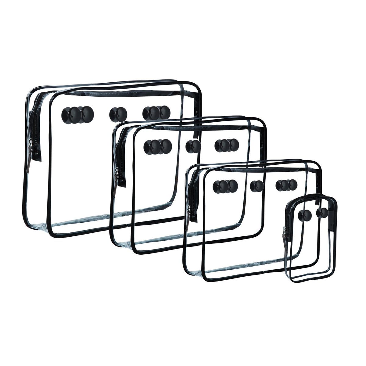 Manifish clear insert bag pack4 showing organized Bogg divider compatibility and quick item access