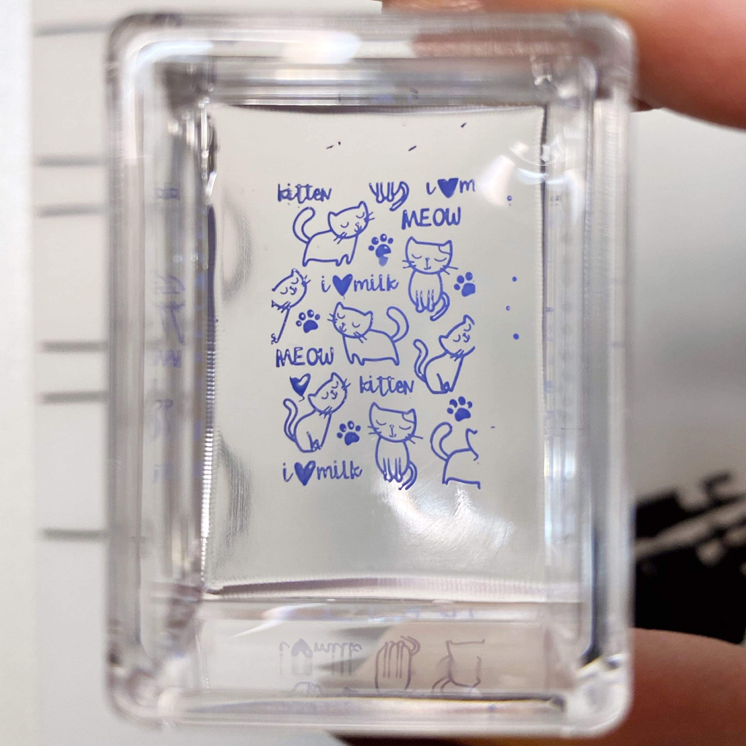 Maniology Ice Cube stamper packaged-set ready-to-use nail art tool.
