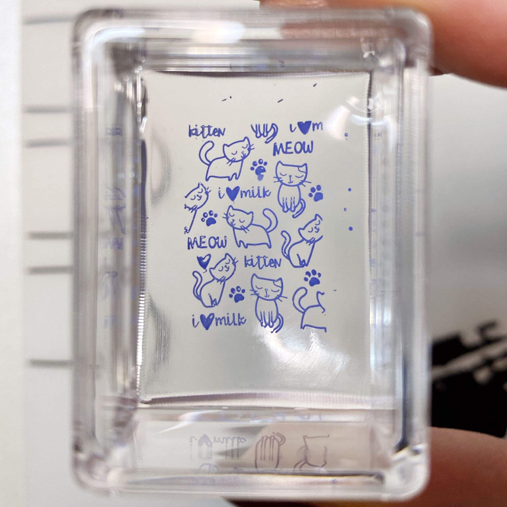 Maniology Ice Cube stamper packaged-set ready-to-use nail art tool.