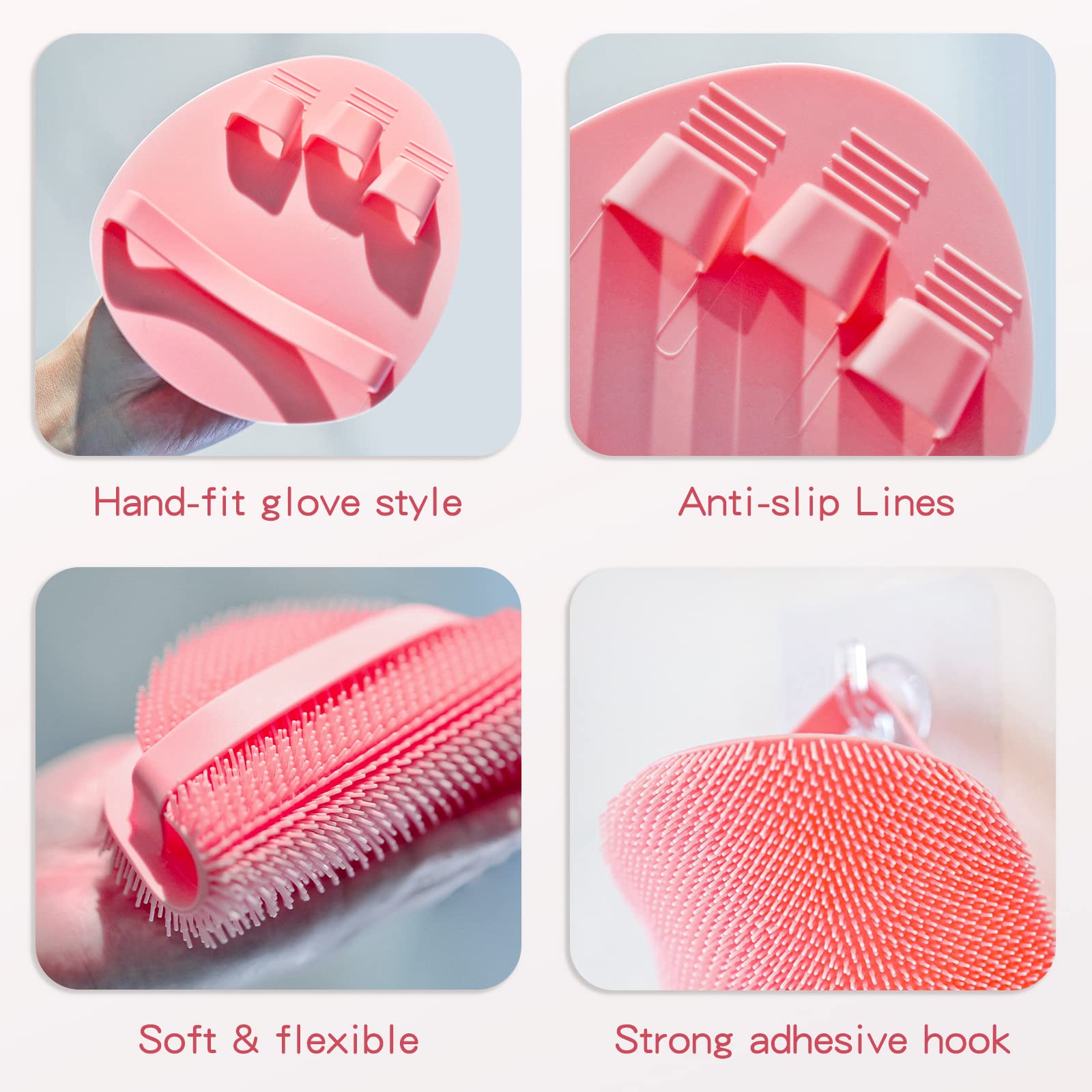 Manmihealth lightweight back brush comfortable for long use.