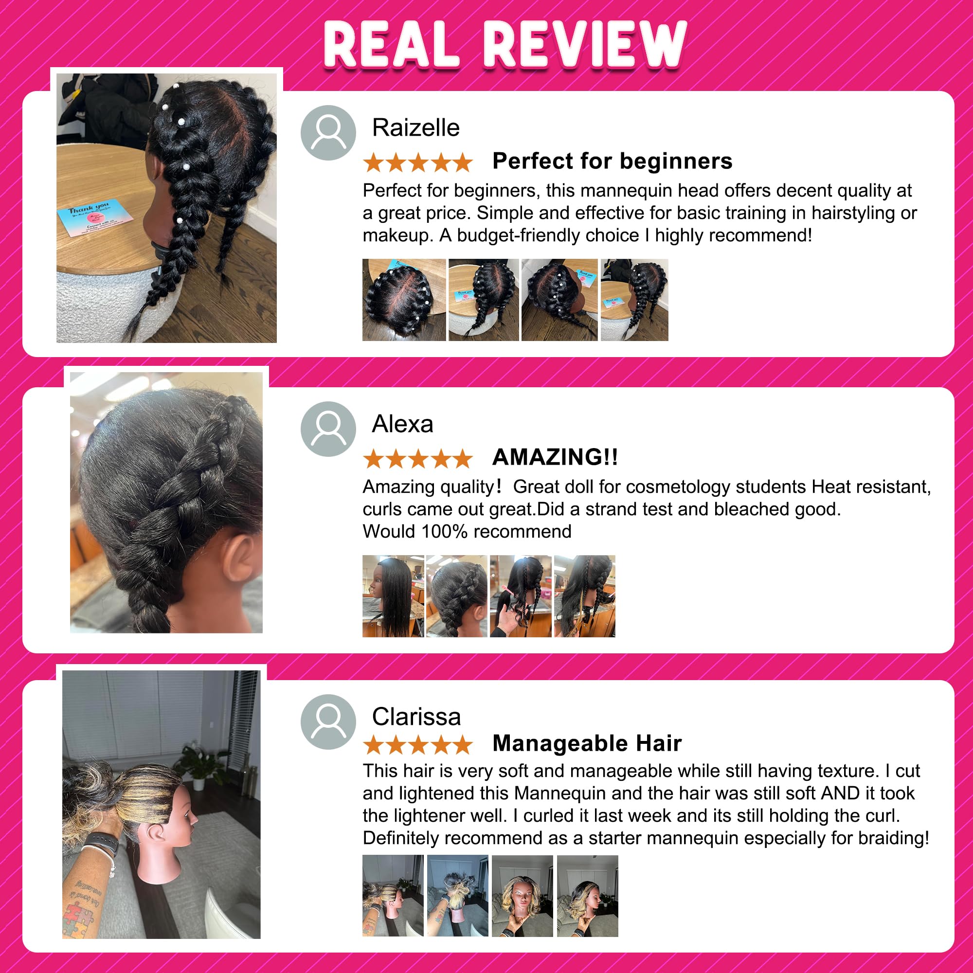 MannequeenHead professional-studio-use setup supports training and product demonstrations.