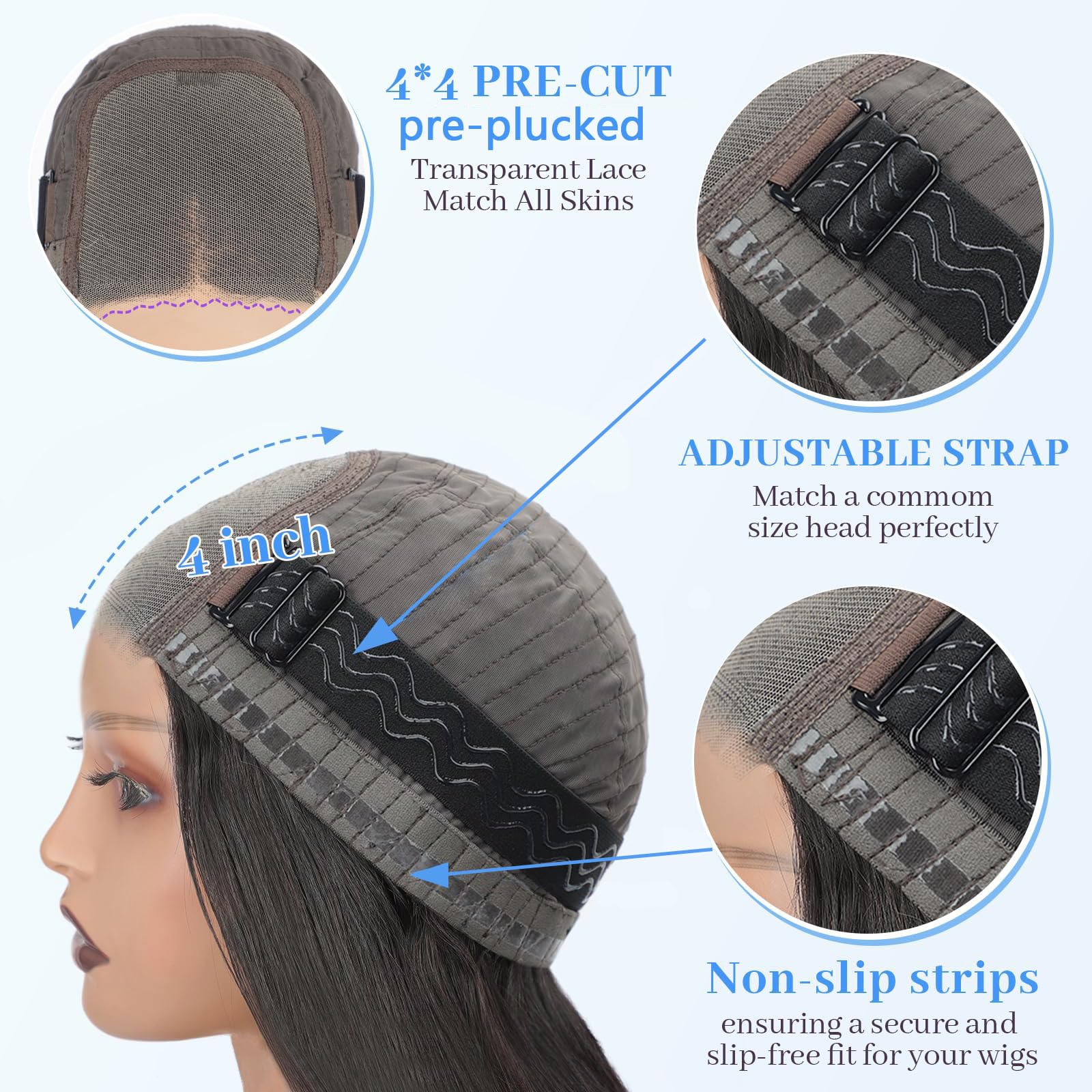 Manorshen glueless bob wig 180% density offers fuller look and versatile styling